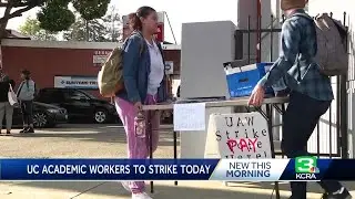 Thousands of UC workers set to strike across all 10 campuses