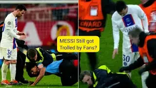 Lionel Messi nearly got wiped out by a fan after PSG's Champions League Exit | Still trolled by fans