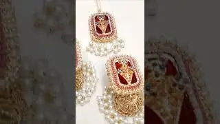 Noratan design jewelry, Neaklace earrings teeka