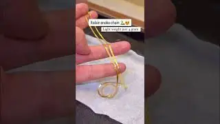 Snake chain #smallbusiness #gold #businesstipsforsmallbusinessowners #goldchain #youtubeshorts