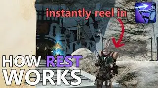 How does Rest work with Fishing in FFXIV? (Lv1. Skill Guide)