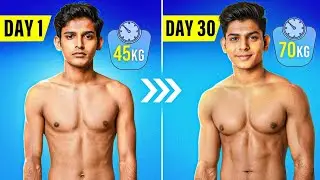 जल्दी वजन बढ़ाने का असरदार तरीका - Gain Weight 10X Faster at Home (Diet and Workout)