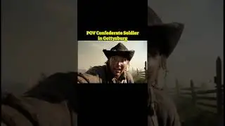 POV Confederate Soldier in Gettysburg