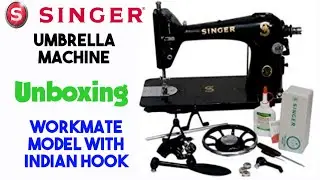 Singer umbrella sewing machine (workmate) round body