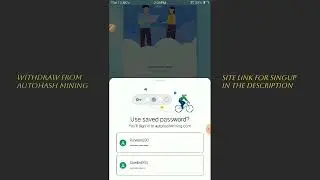 withdraw from Autohash mining | with proof free earning site