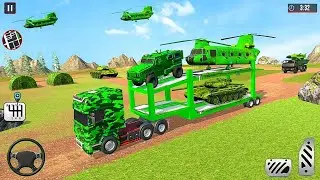OffRoad US Army Transport Simulator - Truck Missile Jeep Helicopter Game 2 | Android iOS Gameplay