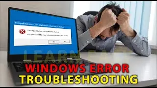 WINDOWS ERROR MESSAGE TROUBLESHOOTING FIX REPAIR 2024 #troubleshooting #fix #windows