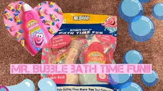 Mr. Bubble | Bath Time Fun!!