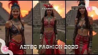 Aztec Fashion 2025: Fierce Maxi Dress & Warrior Elegance