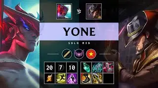 Yone Mid vs Twisted Fate - VN Master Patch 25.17