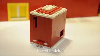 LEGO Mini Candy Machine with coin rejection