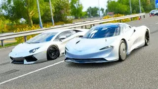 Forza Horizon 4 | McLaren Speedtail VS Lamborghini Aventador FE!