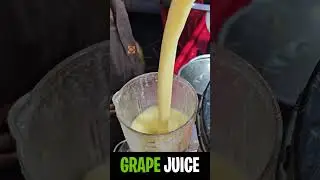 Roadside Grapes Juice Selling | Amazing Icecream Grape Juice #juice  #viralshorts #summerdrink