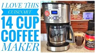 Я обожаю программируемую кофеварку Cuisinart DCC-3200 Perfect Temp на 14 чашек. КАК ПРИГОТОВИТЬ КОФЕ