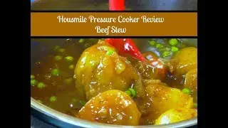 Pressure Cooker Beef Stew ~ Housmile Pressure Cooker Test & Review ~  Amy Learns to Cook