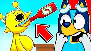 BLUEY Doit NOURRIR ce SPRUNKI sur Roblox !