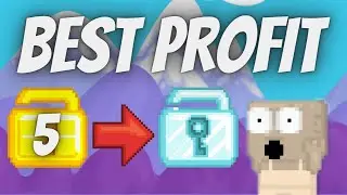 INSANE PROFIT USING ONLY 5 WLS🤑(NO BREAKING!) - GROWTOPIA PROFIT 2022