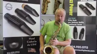 Morgan Jazz Model NY (aka ML) Chamber Tenor Saxophone Mouthpiece Demonstration