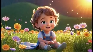Golden Sun Winks Bye | English Nursery Rhyme | Kids Songs | Baby Music
