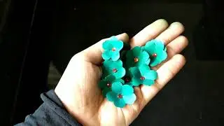 DIY flower tree wall hanging/easy wall decor ideas/paper craft/