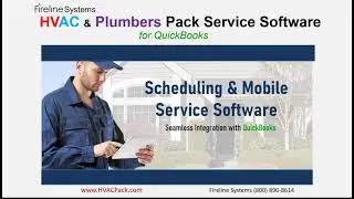 HVAC Service Scheduling Dispatch Software for QuickBooks -  Mobile Paperless Review