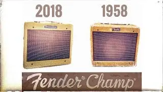 Fender Champ -  Reissue VS Mind Blowing ORIGINAL!