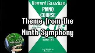 Theme from the Ninth Symphony (P10) | Howard Kasschau Piano Course Book 1
