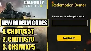 *NEW* Codm Redeem Code Bronze Crate Coupon