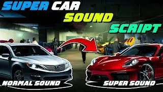 Custom Super Vehicle's Sound Pack | Custom Engine Sound Script | QBCore/ESX | FiveM Tutorial #122