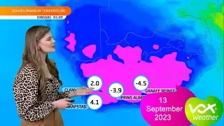 13 September 2023|Vox Weervoorspelling (AFRIKAANS)