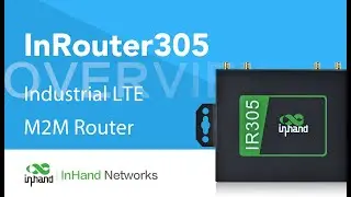 Product Overview - InRouter305 Industrial LTE M2M Router with 5 Ports | InHand Online Store