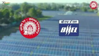 First Solar Power Plant in India feeding 25 AC Traction System of Indian Railways..