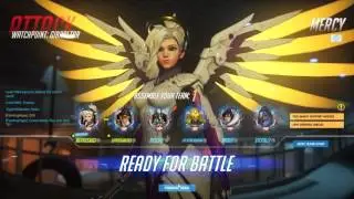 Overwatch Mercy Gameplay + HUGE REZ!