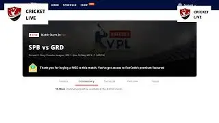 Vincy Premier League T10 Live || SPB VS GRD Cricket Match Live 2021