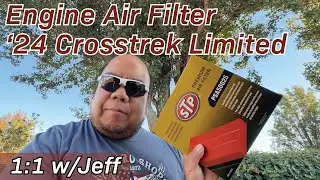 2024 Subaru Crosstrek Limited, Installing A New Engine Air Filter - 1:1 w/Jeff