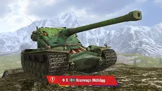 Святкую ДН.Добиваю 3 відмітку на  Kranvagn ! #wotblitz
