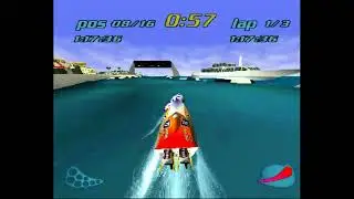 Flying AI Glitch - Rapid Racer (Turbo Prop Racing) PS1