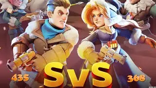 Whiteout Survival - Battle phase - 435 VS 368 /#whiteoutsurvival #whiteout