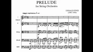 Gerald Finzi - Prelude for String Orchestra, Op.25