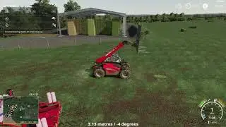 Farming Simulator 19 using the Anderson Group HYBRID X XTRACTOR