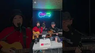 안개#선율오지원 ##7080통기타 #속초버스킹 #속초대포항 