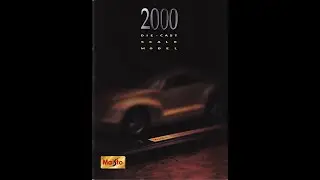 Maisto 2000 Catalogue Katalog