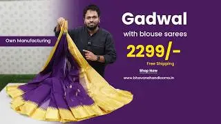 Gadwal withblouse Sarees | Weekend Special | Mana Handloom Sarees