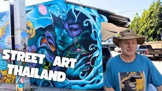 Street Art in Thailand / Nakhon Ratchasima (Korat)