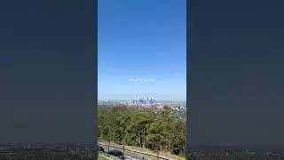 A peaceful drive to Mount Coot-tha with the best city views 🌿🏙️
