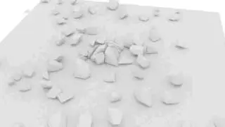 Cube destruction with Blender