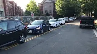 Wilson Boulevard and Vermont Street intersection in Arlington, Virginia during 8 a.m. hour on 9/3/19