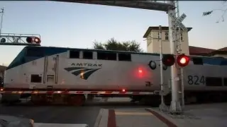 Amtrak Train The Silver Star Stops At Lakeland Florida Station