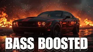 BASS BOOSTED MIX FOR CAR RACING 2025 🏁 BEST EDM, ELECTRO HOUSE & TRAP 🔈