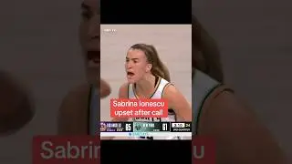 Сабрина Ионеску кричала на судью 😱